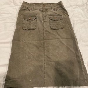 Y2K Cargo Pocket Skirt
